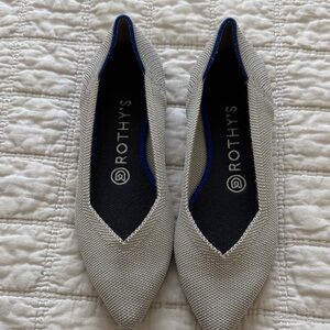 Rothy's Gray and Blue Women's Flats